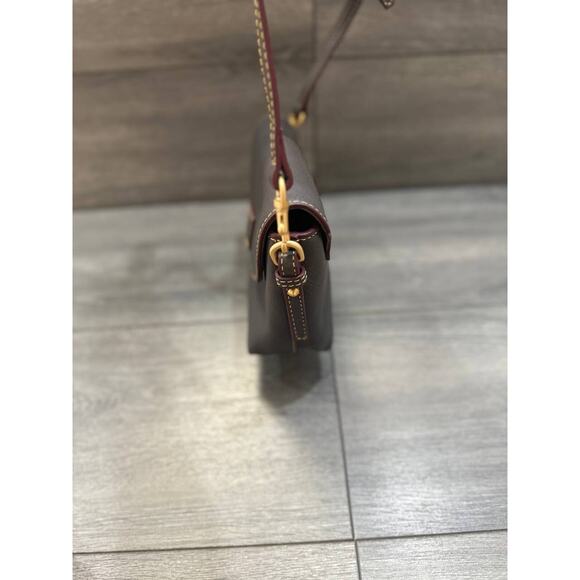 Dooney & Bourke Florentine Saddle Crossbody slate bag A587525 - Picture 4 of 6